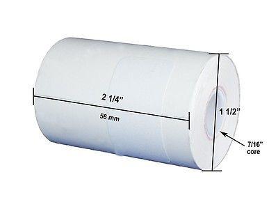 ITEM# 2050 - 2-1/4 x 50' Thermal Receipt Paper - 50 Rolls